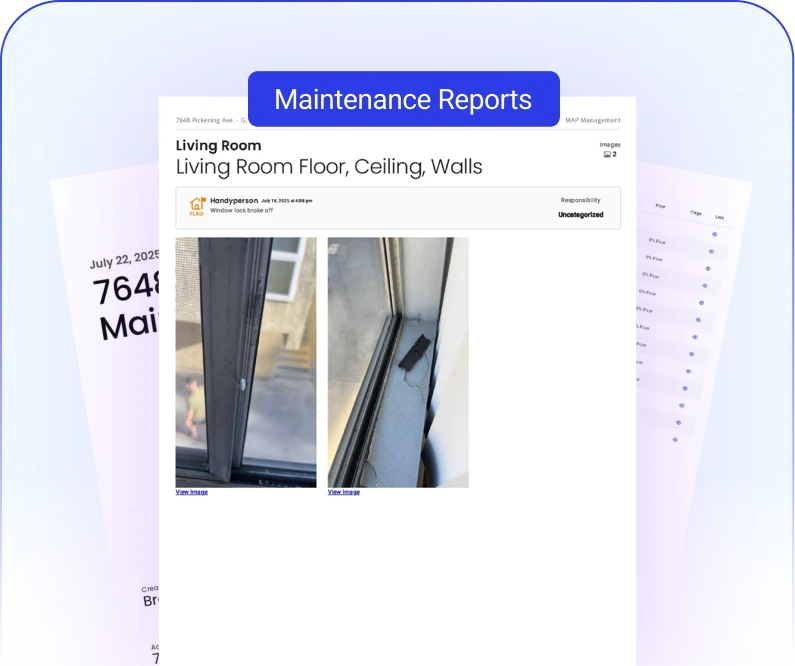 RentCheck Maintenance Report