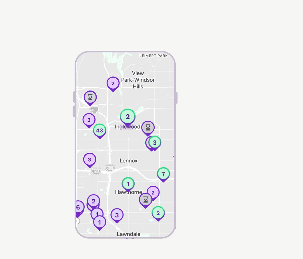 Illustrative image showing the map screen and station details screen on the Presto App