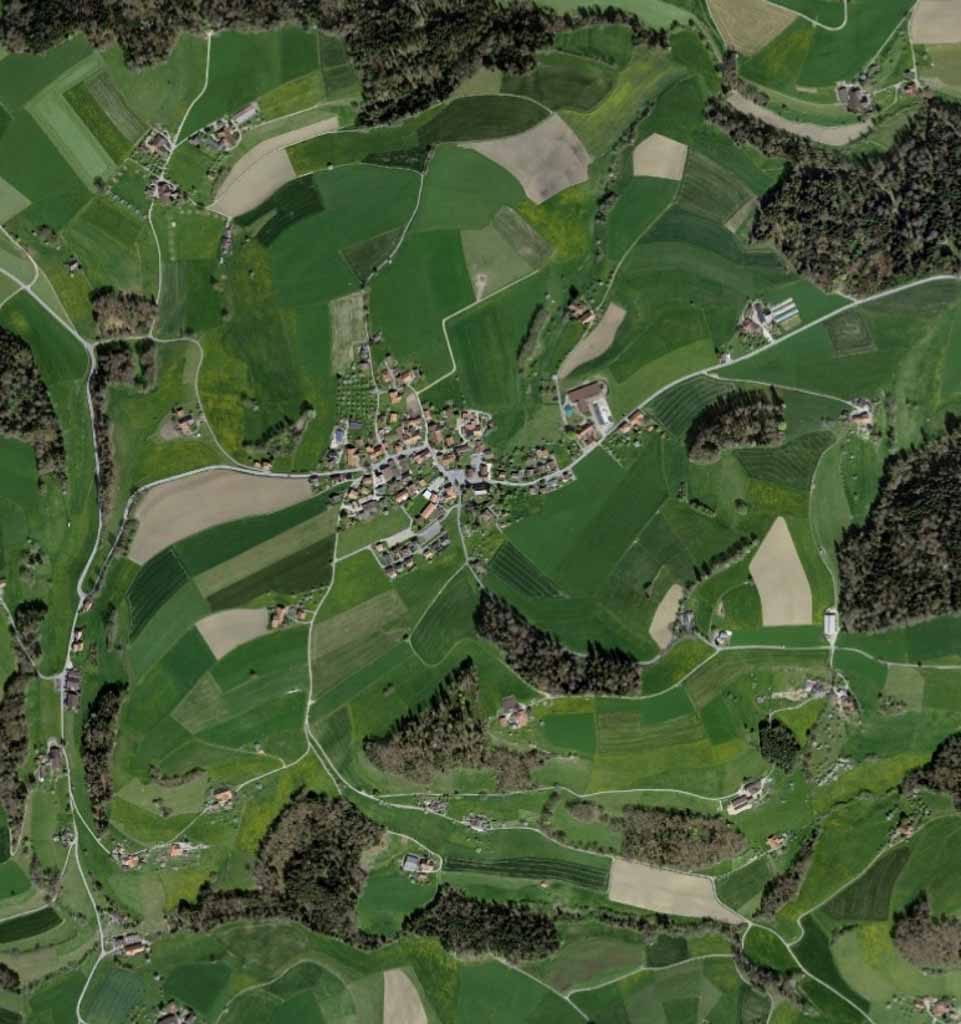 Luftaufnahme von Oberbalm