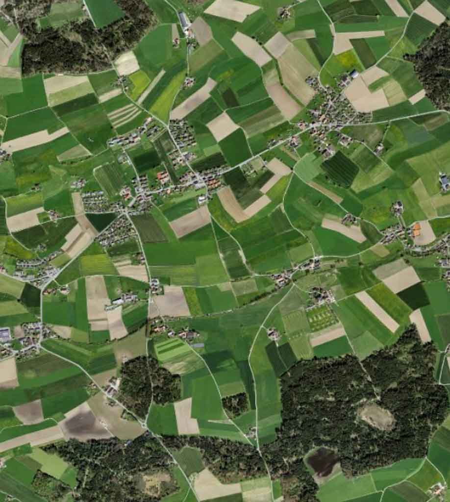 Luftaufnahme von Kirchlindach