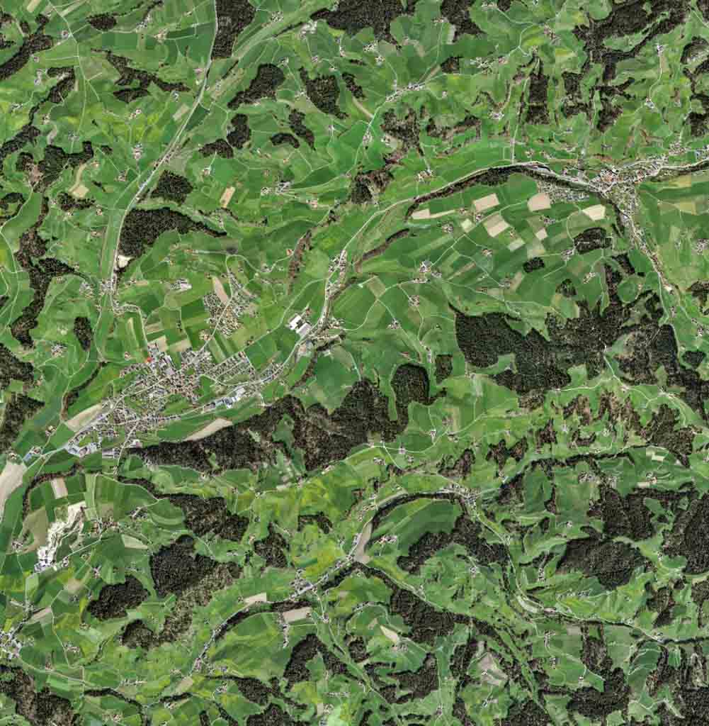 Luftaufnahme von Sumiswald