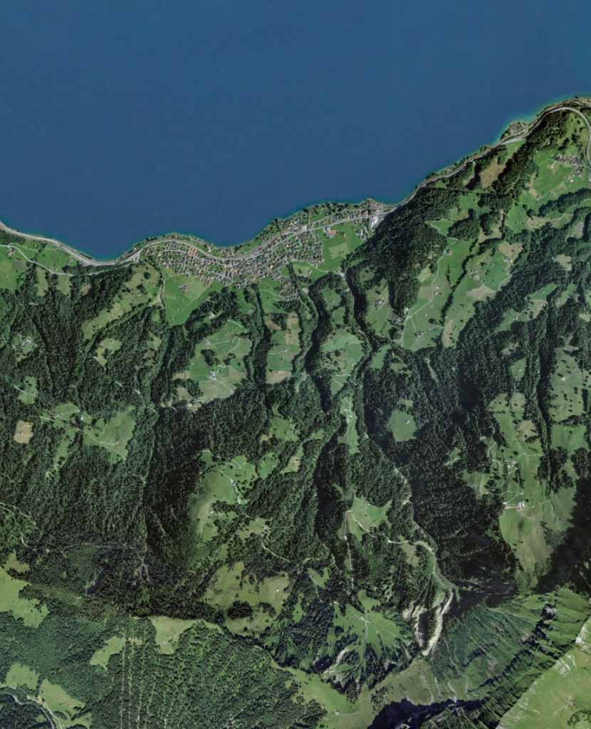 Luftaufnahme von Leissigen