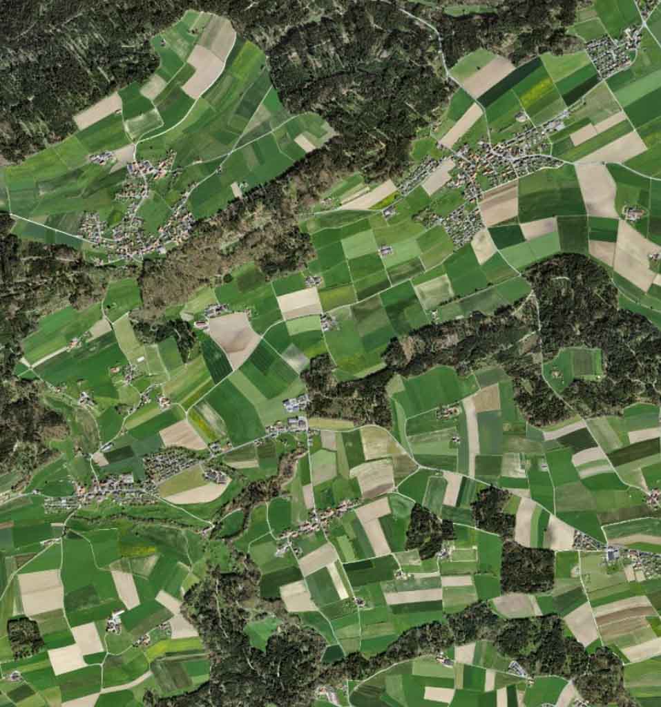 Luftaufnahme von Meikirch