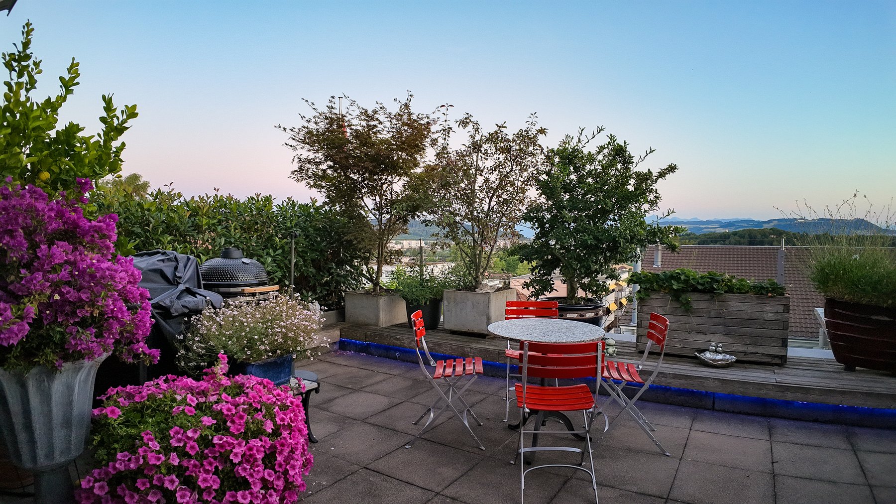 Grosszügige Dachterrasse – Attika-Duplexwohnung Ittigen