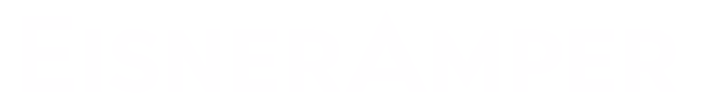 EisnerAmper logo wordmark in white.