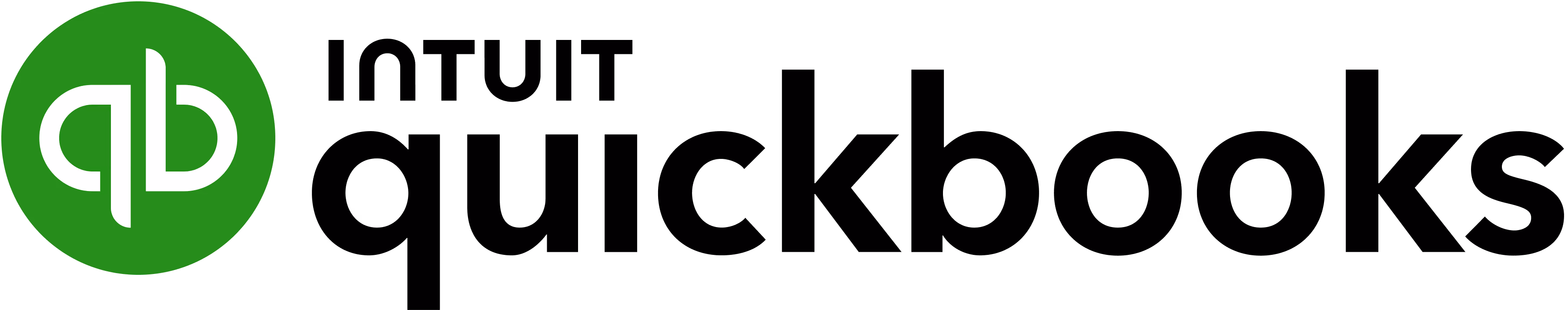 Intuit QuickBooks logo and wordmark.
