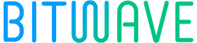 Bitwave gradient logo wordmark.