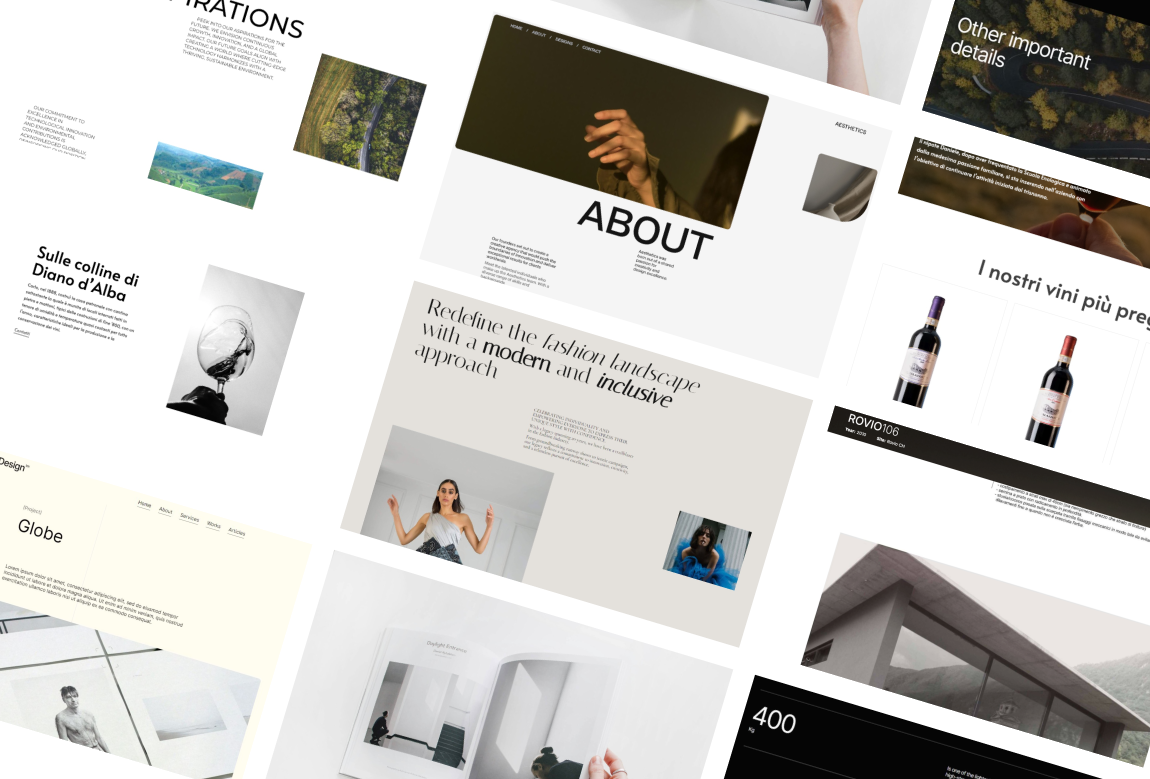 progetti siti web realizzati