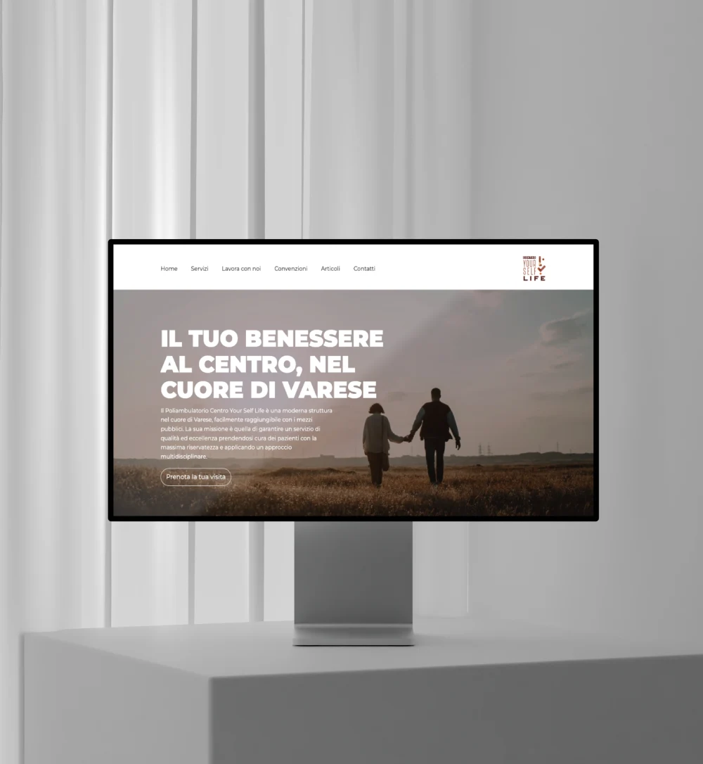 centro yourselflife varese sito web realizzato