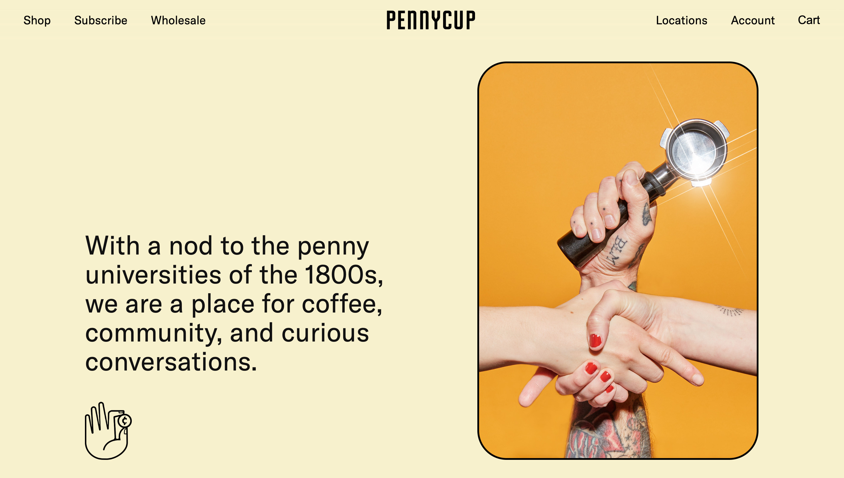 PennyCup Coffee Co cover