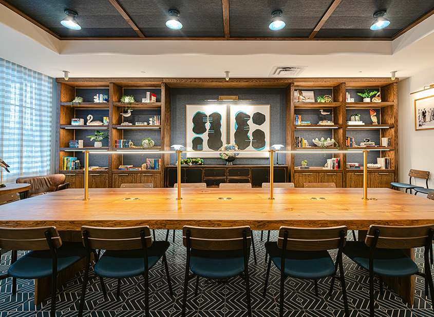 Library at the Perry Hotel Naples
