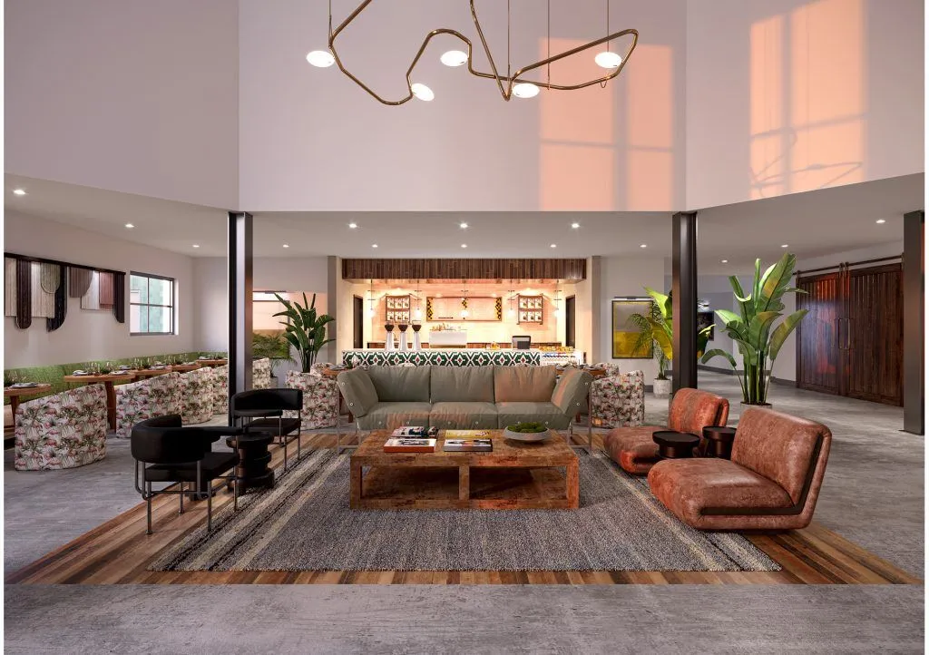 lounge at the Perry Hotel Naples