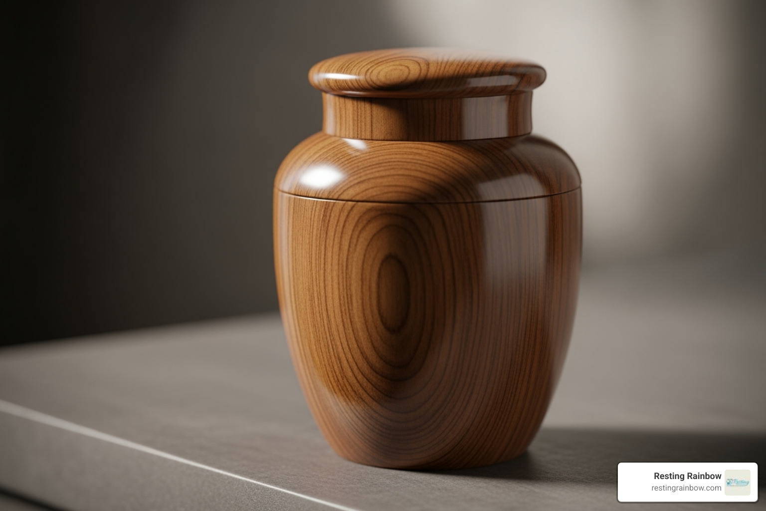 A beautiful, clean, white, and fine-textured ash from aquamation in an neat wooden urn, symbolizing peace and dignity. - aquamation for pets near me A beautiful, clean, white, and fine-textured ash from aquamation in an neat wooden urn, symbolizing peace and dignity. - aquamation for pets near me