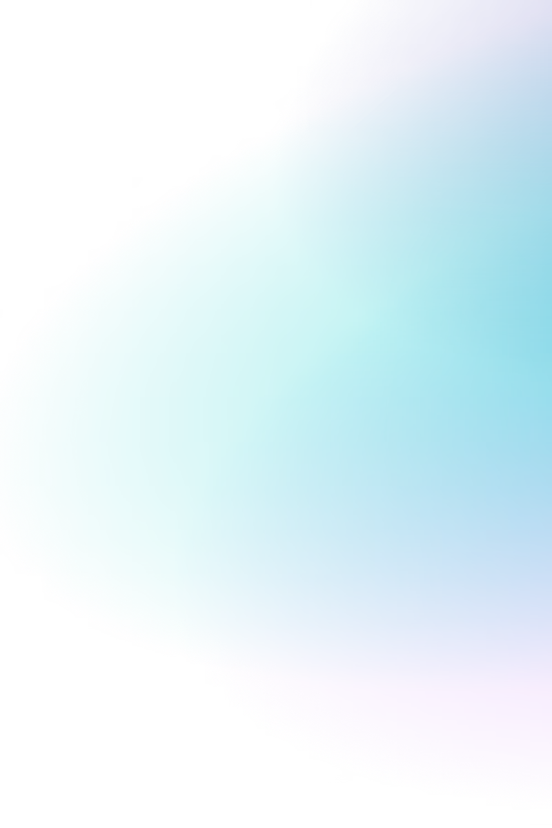 Abstract gradient background with blended blue, turquoise, and purple colors forming smooth, rounded shapes.