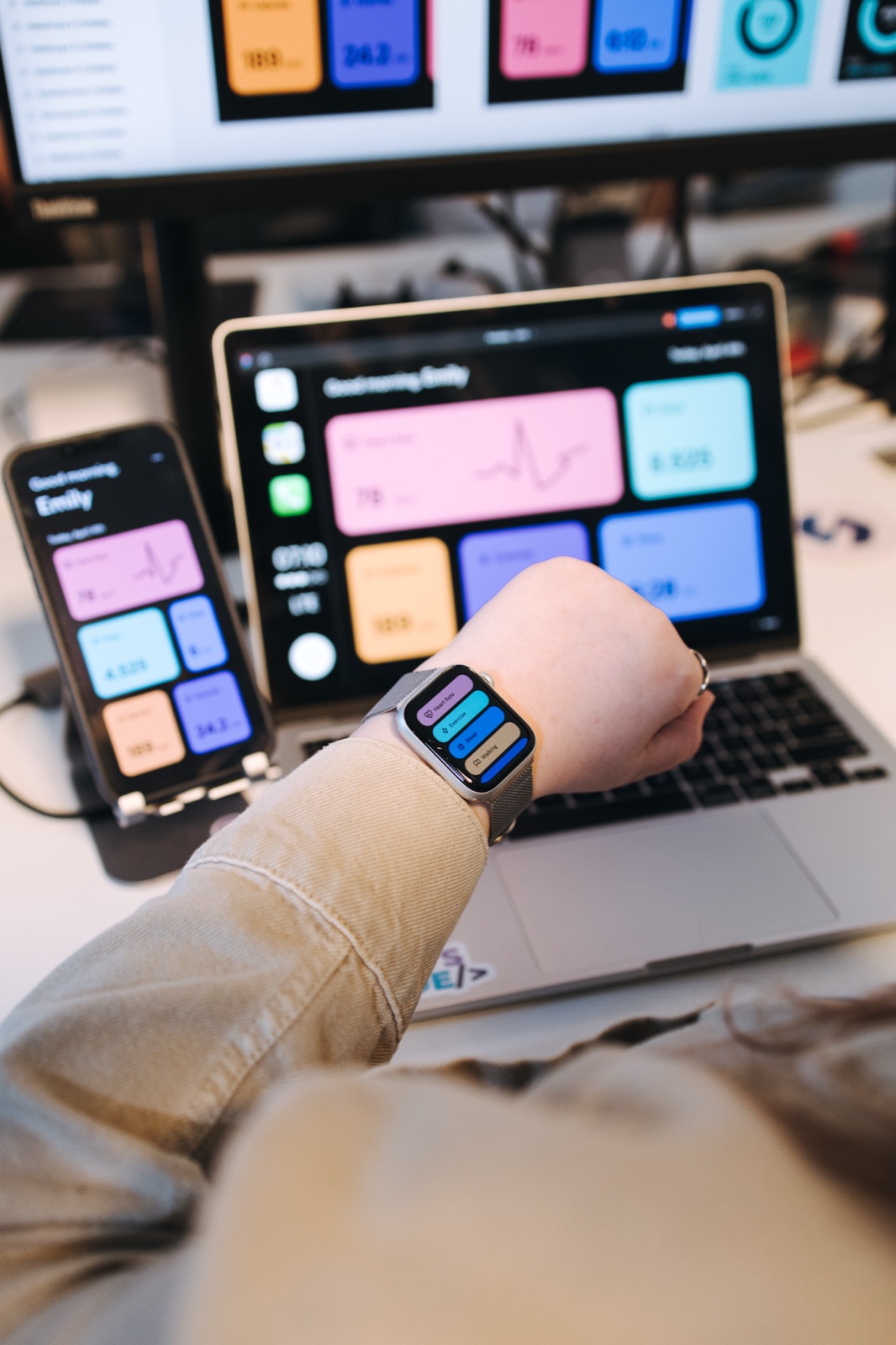 Somnio engineers working across mobile, web and backend