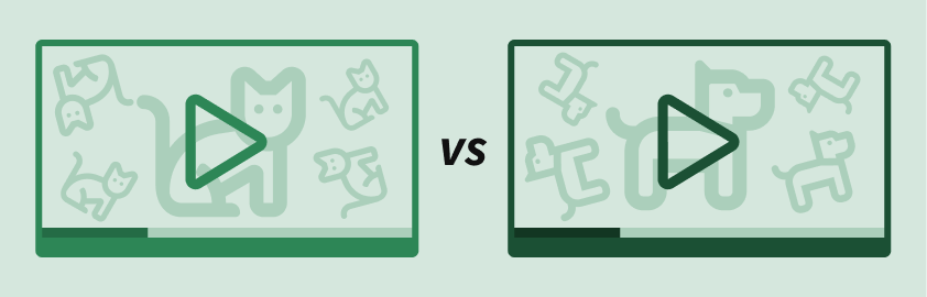 YouTube thumbnail comparison