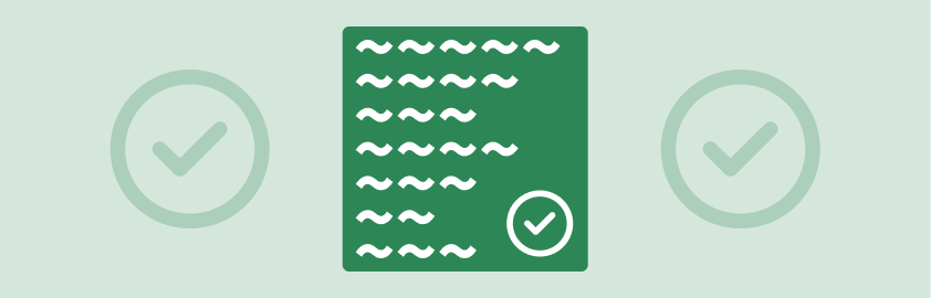 Control de calidad de escritura