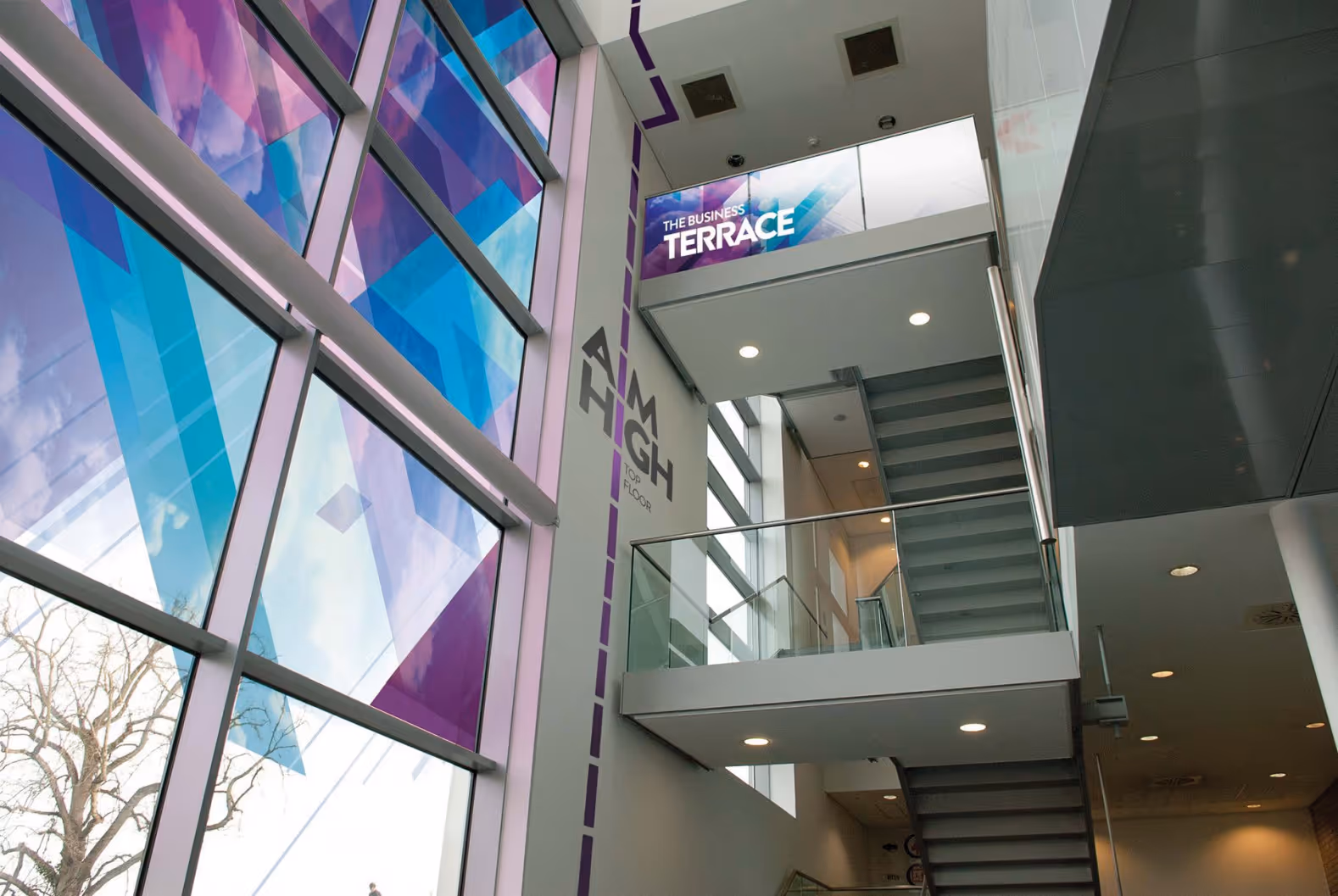 Inside of the Business Terrace