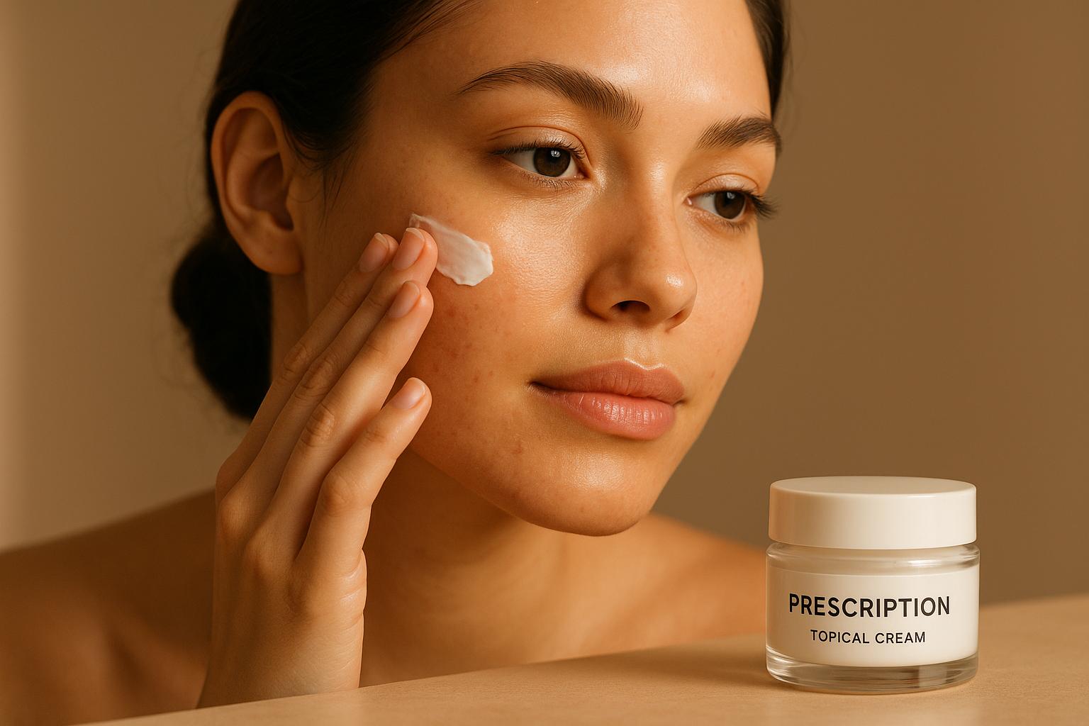 A drop of topical metformin cream
