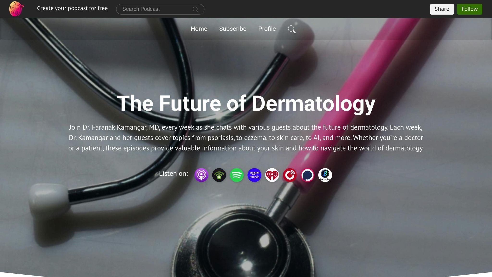 The Future of Dermatology Podcast