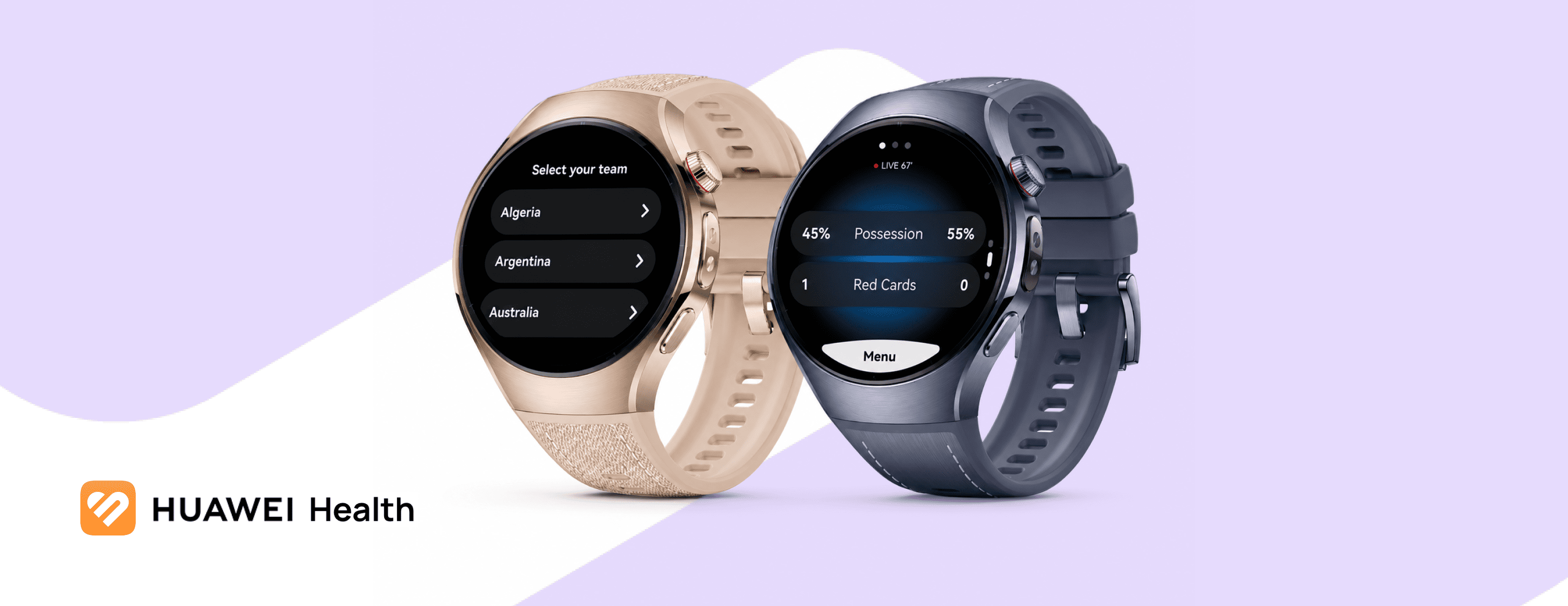 Wrist Goal: A World Cup App for HUAWEI Watch 5