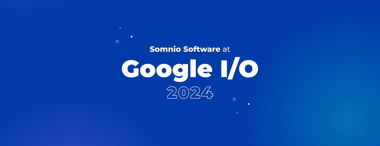 Somnio Software at Google I/O 2024: AI, Flutter, and the road ahead for App Development