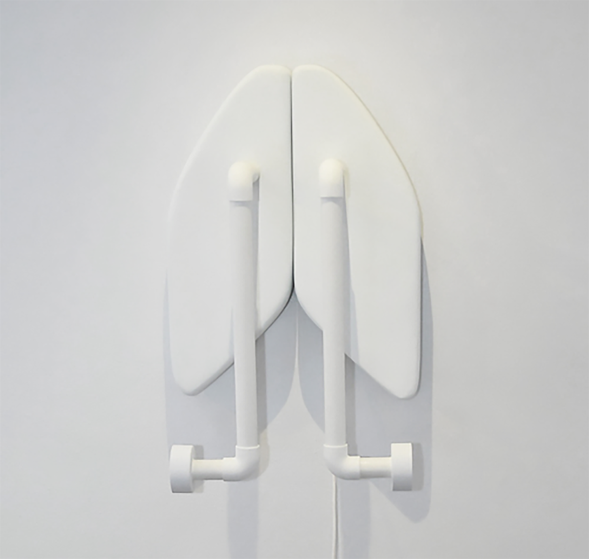 An immersive sculpture by artist Ryan Hackett titled Fresh Forest Lungs. Click on this image to learn more about the work, view other angles, and listen to its sound.