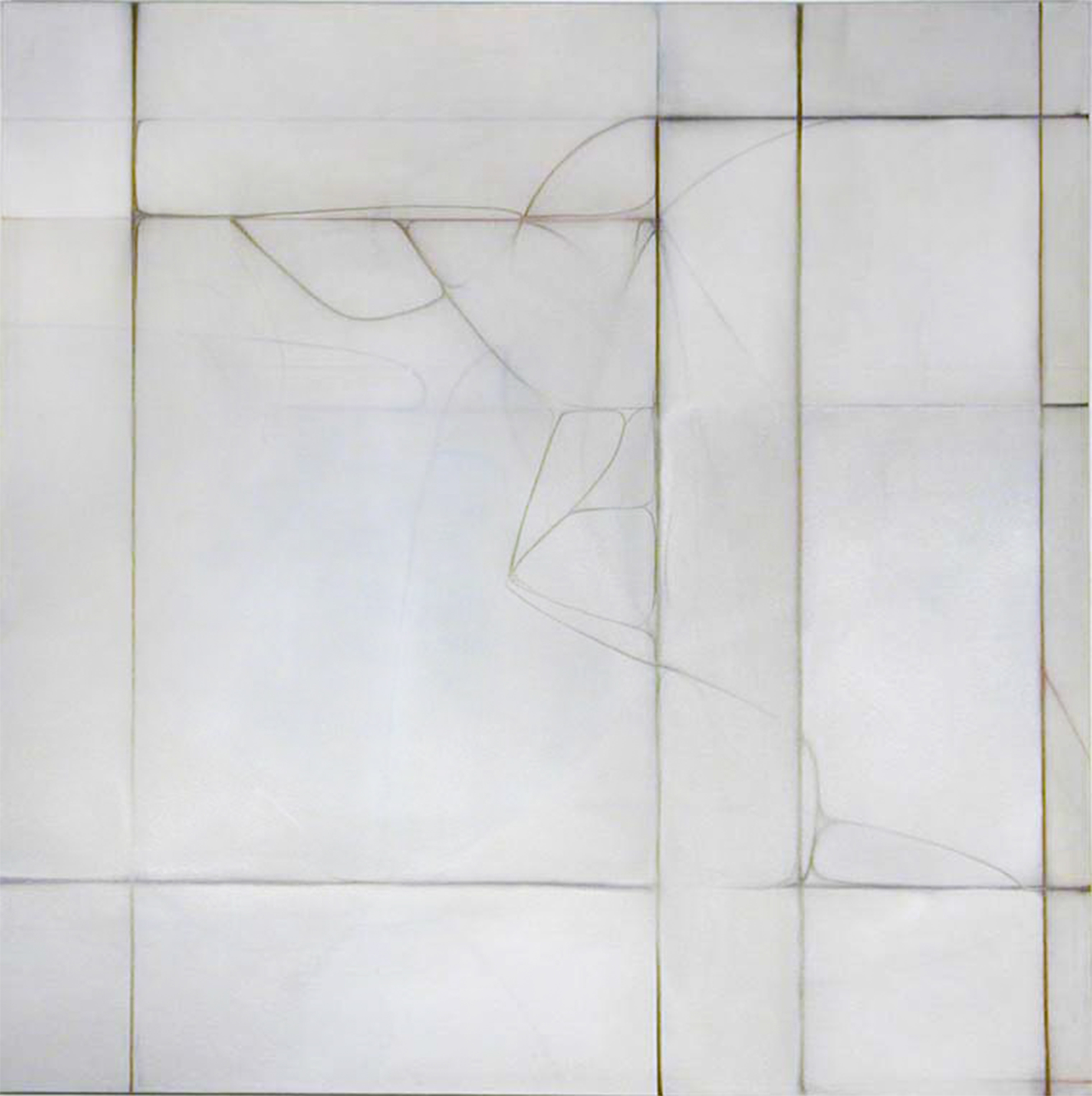 Painting by Ryan Hackett titled Membrane Bin 99. Click on this image to preview related early paintings in this group.