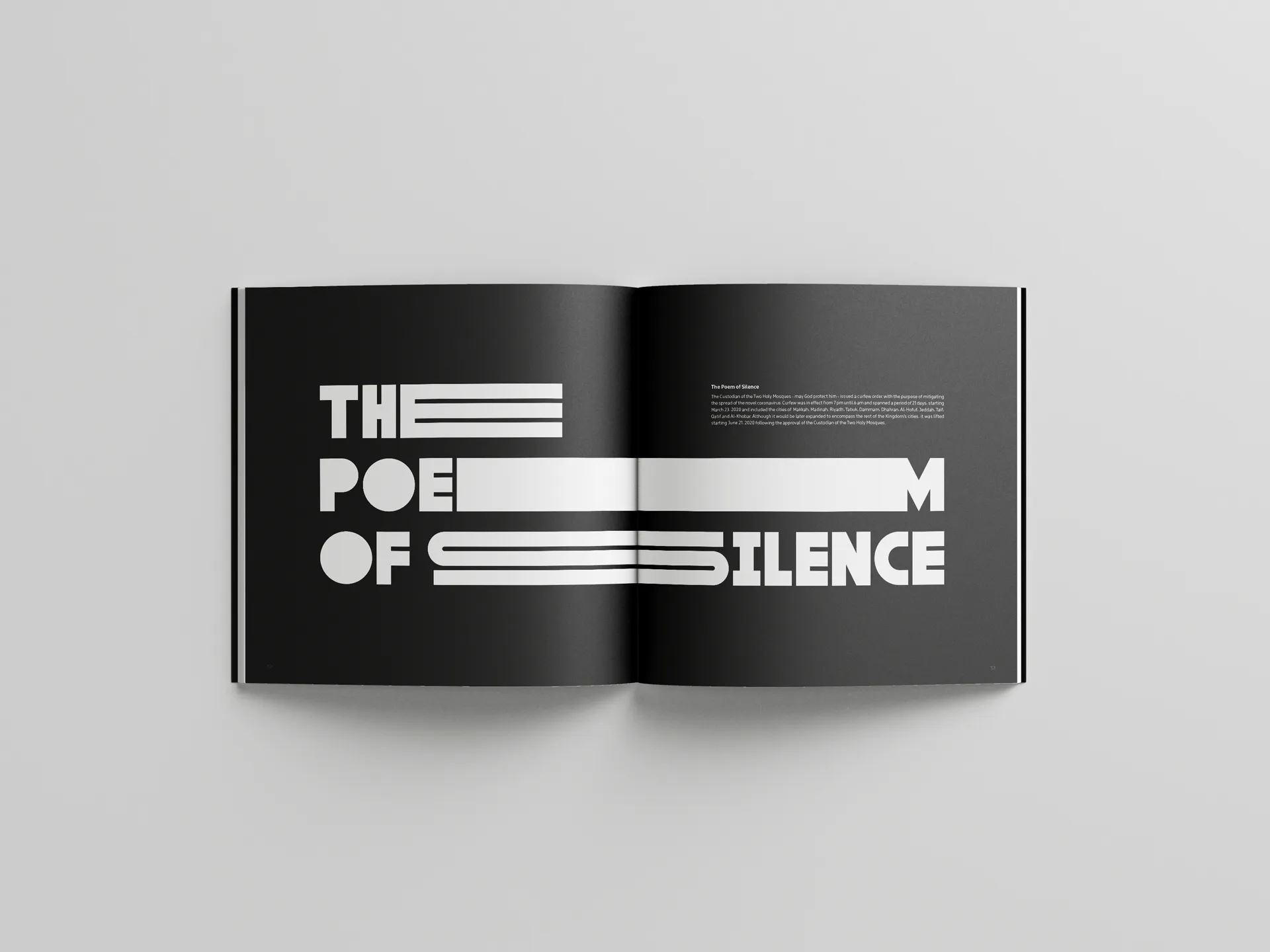 تصميم كتاب المواجهة الصامتة، صورة 5