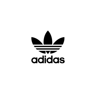 Le logo de la marque Adidas, qui a fait confiance à la Dame Bleue pour une prestation traiteur catering.