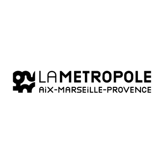 Le logo de la Métropole Aix-Marseille, qui a fait confiance à la Dame Bleue pour une prestation traiteur entreprise.