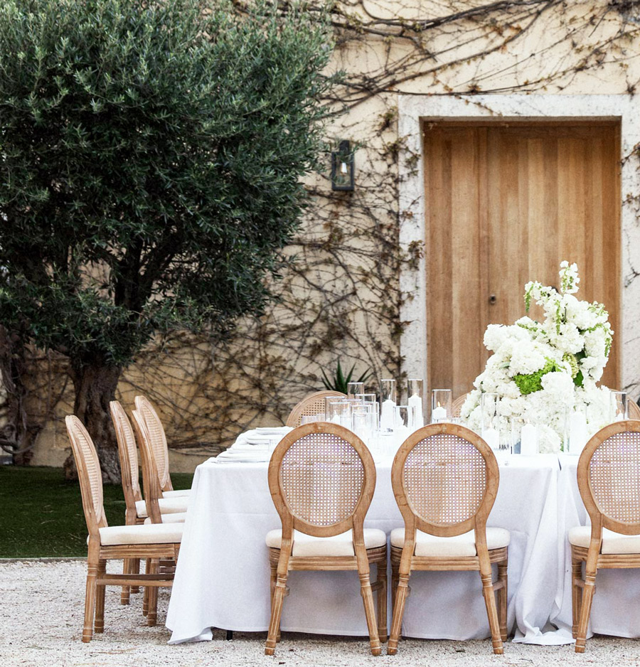 La photo d'une très belle table de marié lors d'une prestation traiteur mariage en 2026.