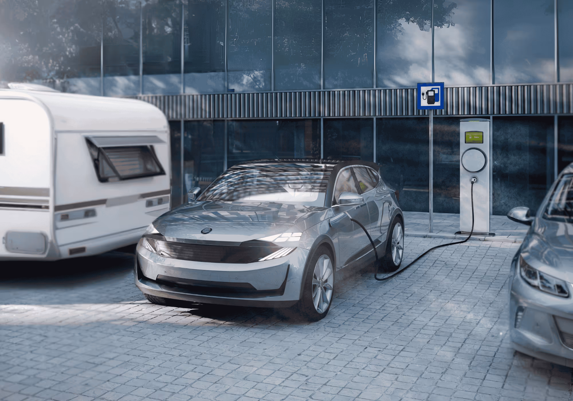 10 krachtige elektrische trekauto’s die een caravan aankunnen