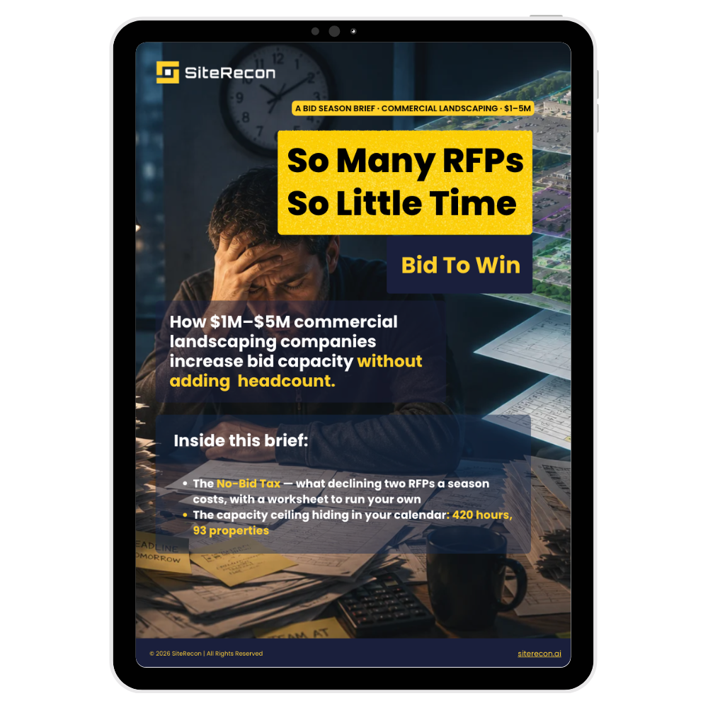 The Production Rate Connection by SiteRecon