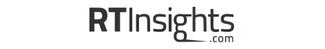 RT Insights logo with stylized text and a magnifying glass icon.