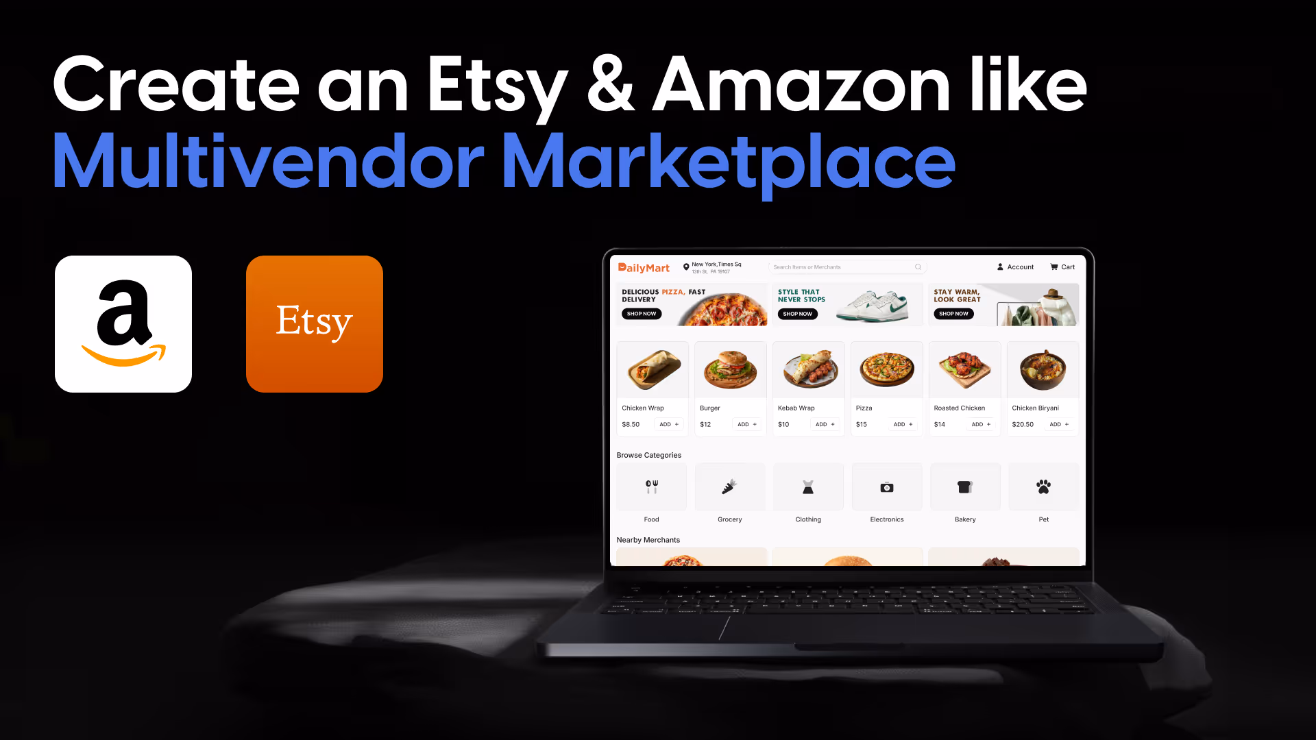 دليل خطوة بخطوة لإنشاء سوق Etsy و Amazon مثل سوق متعدد البائعين