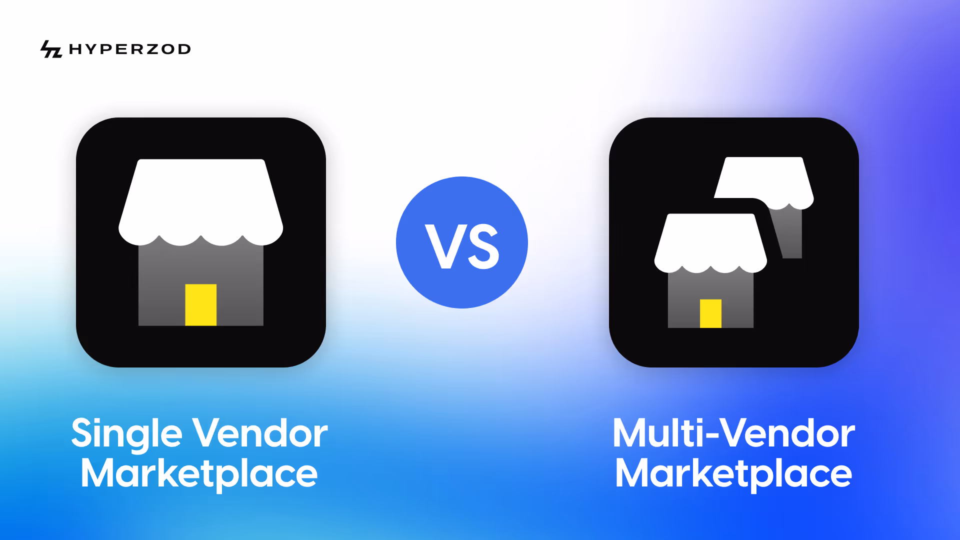 بائع واحد مقابل سوق التجارة الإلكترونية متعدد البائعين: نموذج الأعمال والميزات والفوائد