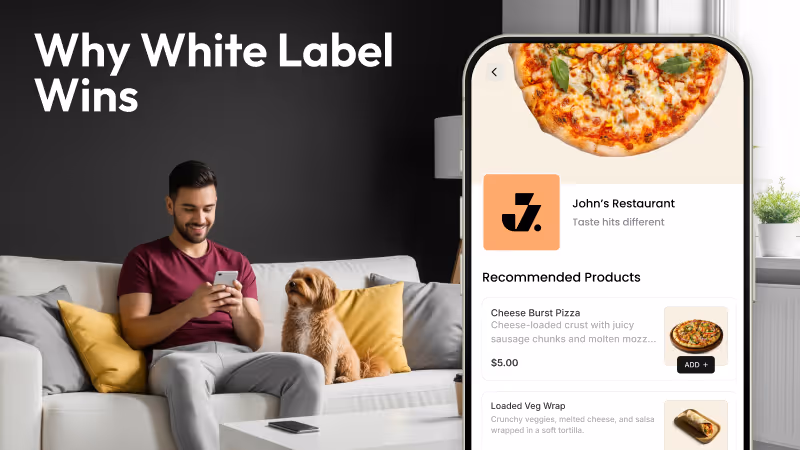 Pourquoi l'application de livraison de nourriture en marque blanche est-elle idéale pour votre entreprise ?