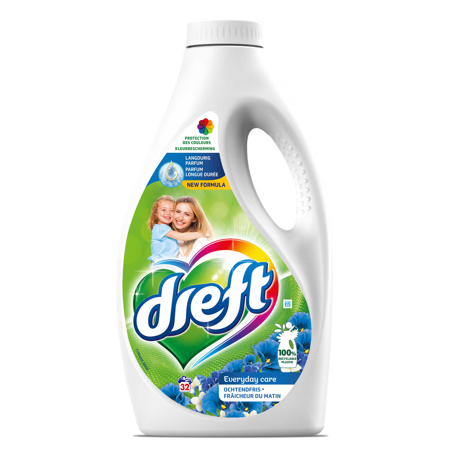 Lessive | Liquide | Fraîcheur matin | 1.6L | 32 DS