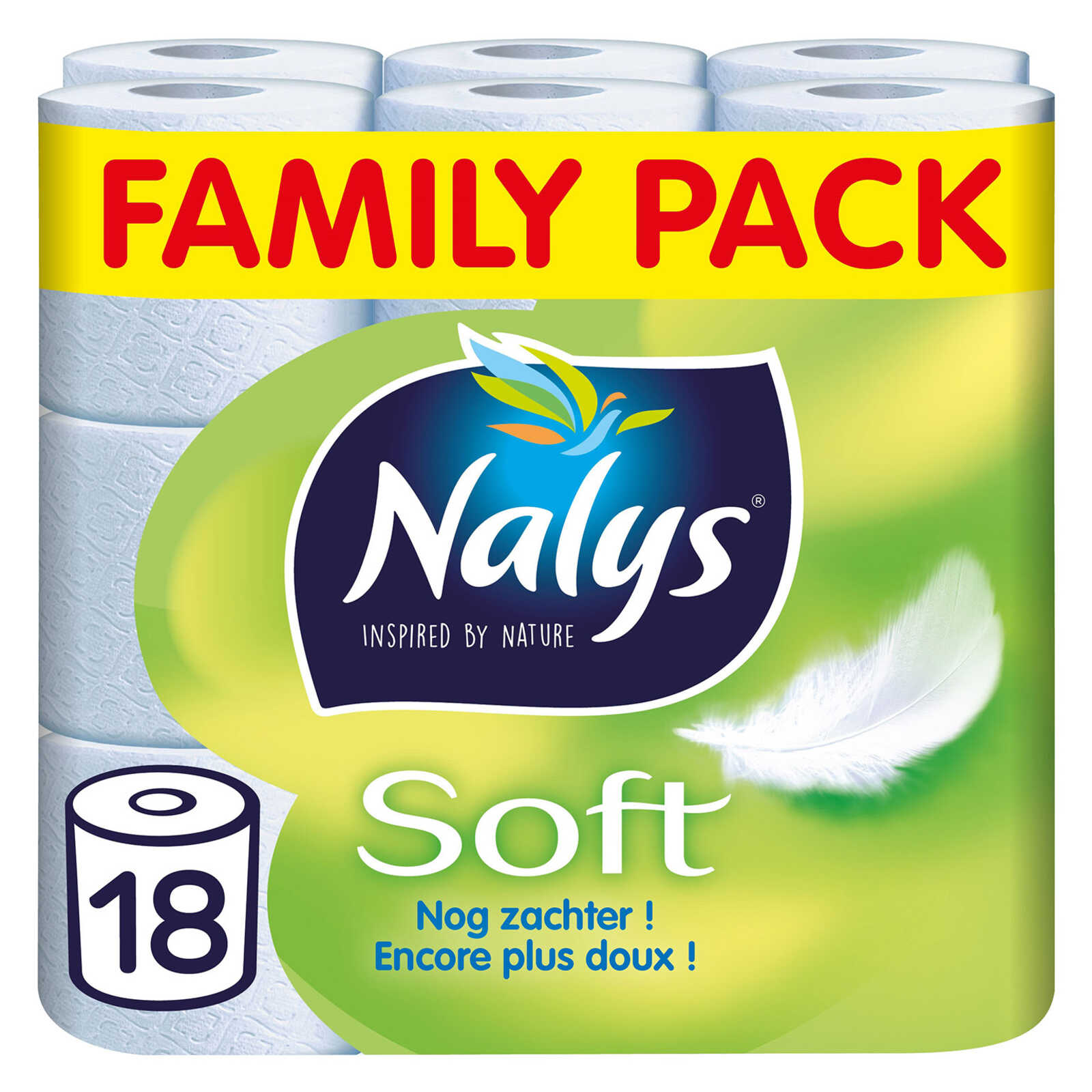 Papier toilette | Soft | Eco | Family Pack