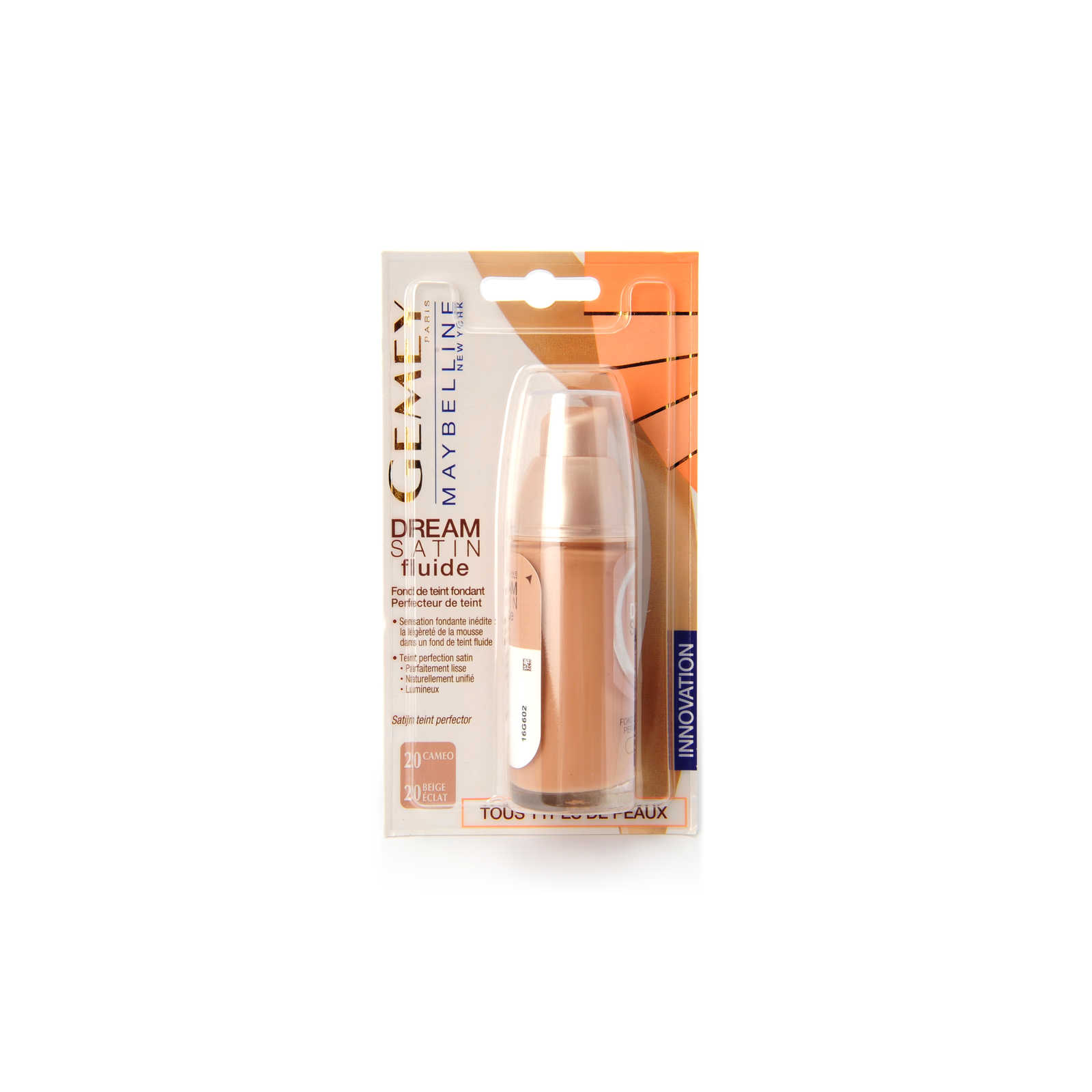 Fond de teint|Dream satin|24h|20 Beige éclat