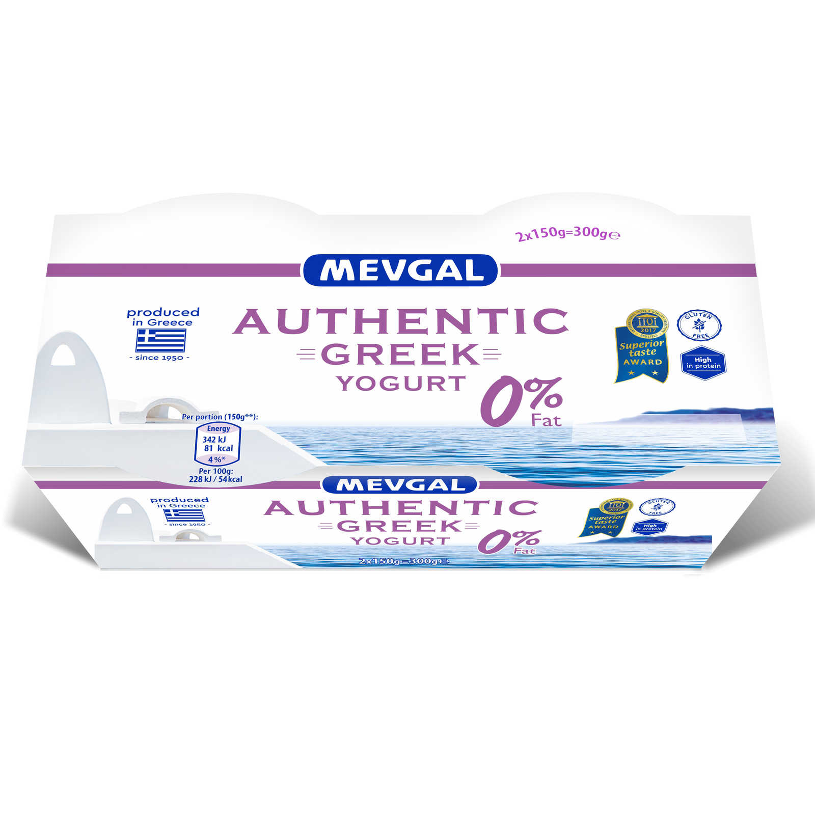 Authentique yaourt grec | 0% m.g.