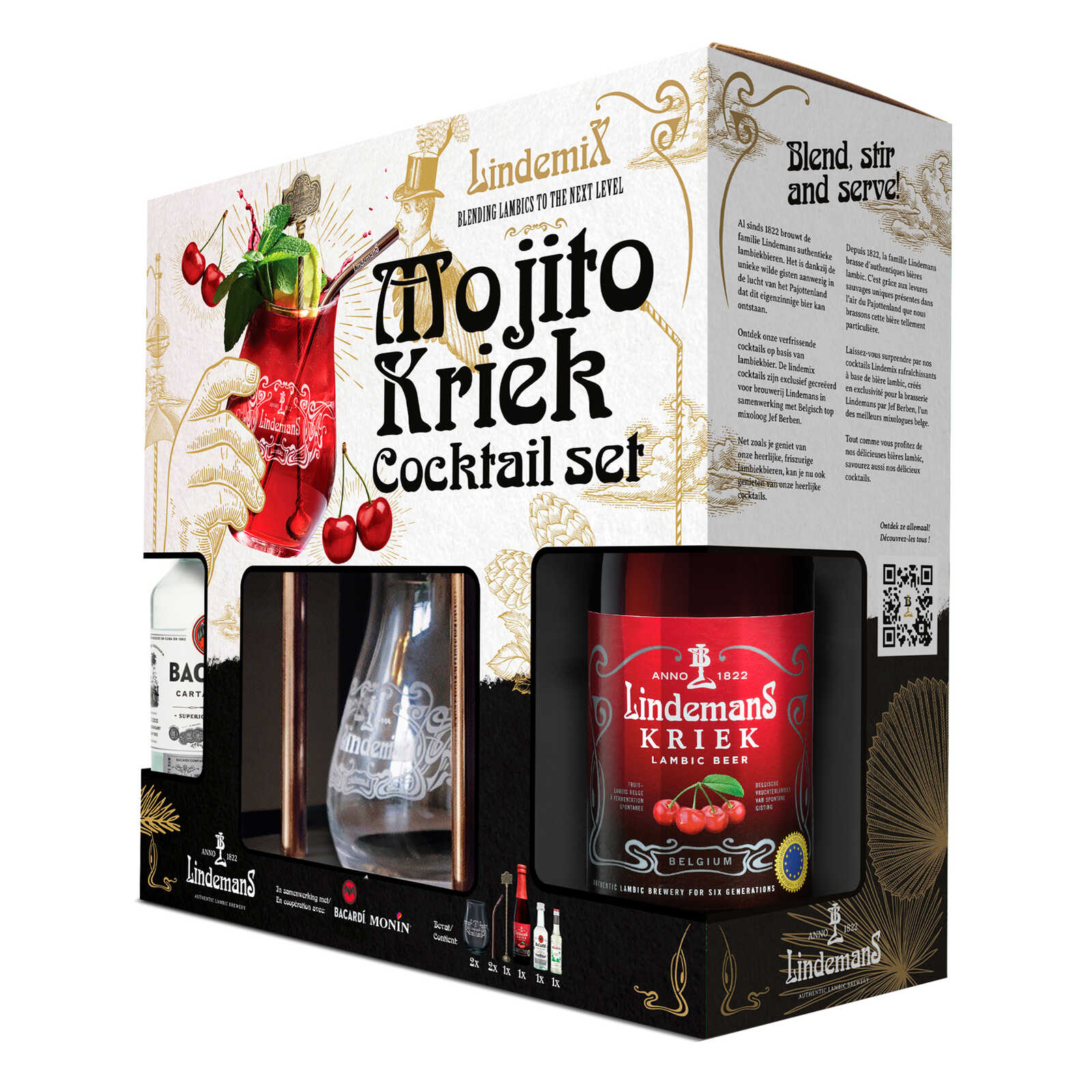 Lindemix mojito kriek box