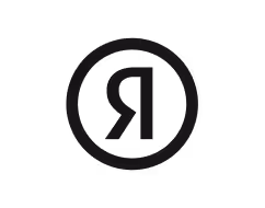 Circular logo with a stylized letter R inside.