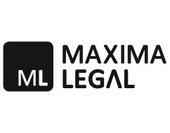 Maxima Legal logo with ML letters inside a rounded square.