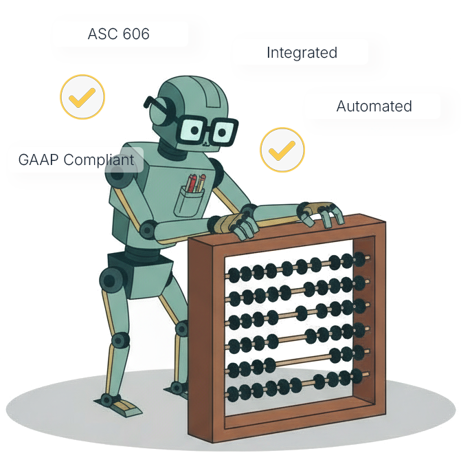 Hubifi Robot using Abacus and everything is automated, SC 606 compliant and Integrated.