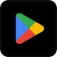 Google Play Store icon with a triangle play symbol in green, blue, yellow, and red colors.