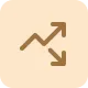 Two connected squares with curved arrows between them on a beige rounded square background.