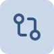 Check mark inside a circular arrow, symbolizing completion or refresh.