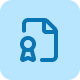 Icon showing two connected squares representing a connection concept.